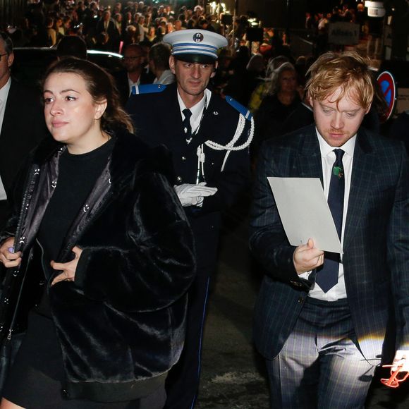 Rupert Grint et sa compagne Georgia Groome en septembre 2018 lors du Festival de Dinard en France. ©Thibaud Moritz/ABACAPRESS.COM