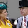 Le prince Andrew, duc d'York, et Sarah Ferguson à Ascot le 21 juin 2019.