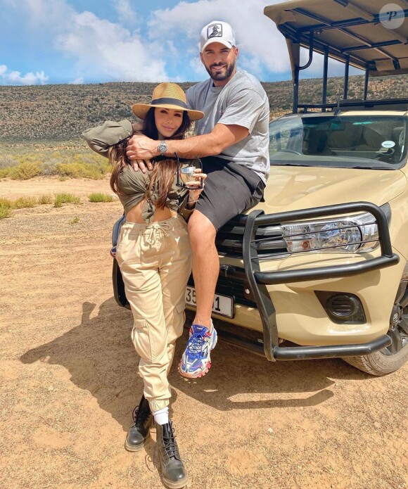 Nabilla Benattia et Thomas Vergara en Afrique du sud, le 4 mars 2020, sur Instagram