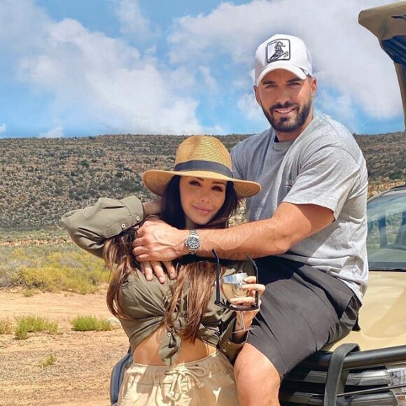 Nabilla Benattia et Thomas Vergara en Afrique du sud, le 4 mars 2020, sur Instagram