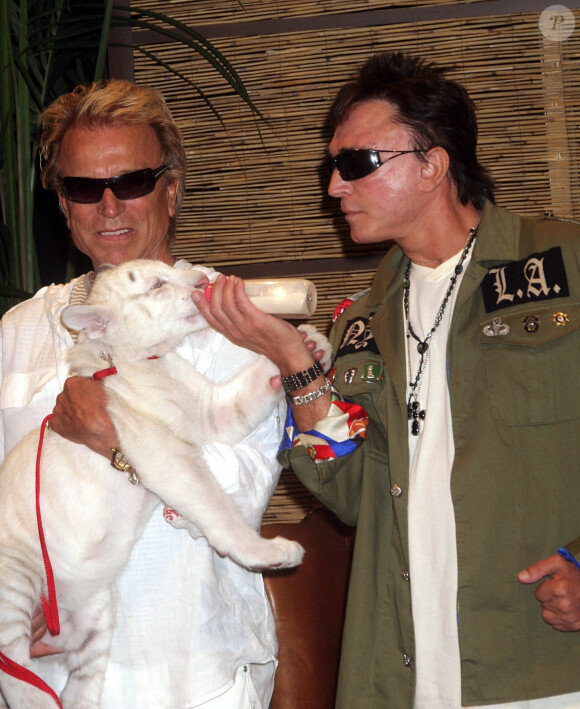 Siegfried Fischbacher et Roy Horn formaient le duo d'illusionnistes "Siegfried & Roy".