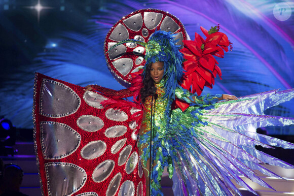 Jevon King, Miss Trinidad & Tobago 2014 - Les candidates de la prochaine élection de Miss Univers défilent lors d'un show à Miami en Floride le 21 janvier 2015.