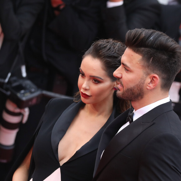 Nabilla Benattia (enceinte) et son mari Thomas Vergara - Montée des marches du film "A Hidden Life" lors du 72ème Festival International du Film de Cannes. Le 19 mai 2019 © Jacovides-Moreau / Bestimage