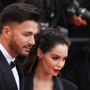 Thomas Vergara et sa femme Nabilla Benattia (enceinte) - Montée des marches du film "A Hidden Life" lors du 72ème Festival International du Film de Cannes. Le 19 mai 2019 © Jacovides-Moreau / Bestimage