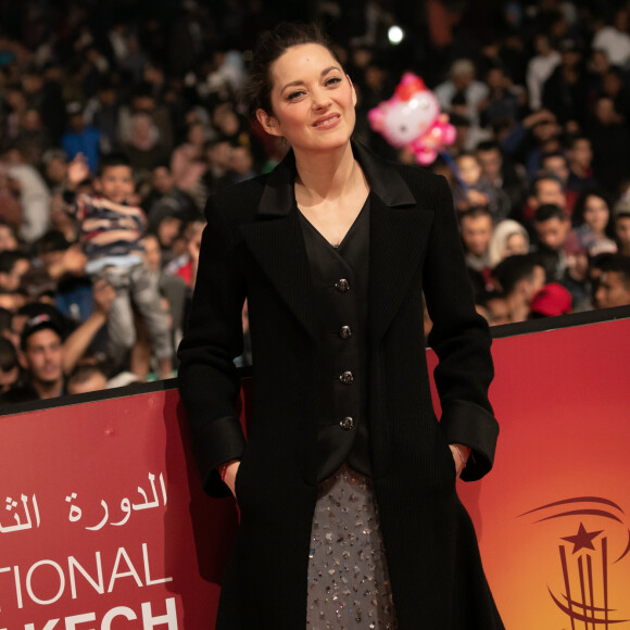 Marion Cotillard arrive à la projection du film "Mc Beth" lors de la 18ème édition du Festival International du Film de Marrakech (FIFM), le 30 novembre 2019. © Romuald Meigneux/Bestimage