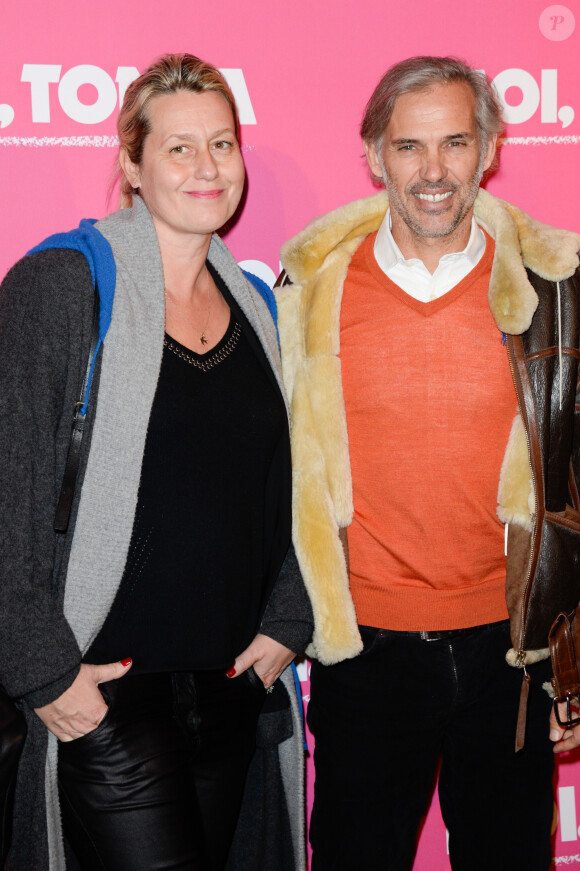 Luana et Paul Belmondo - Avant-première du film "Moi, Tonya" au cinéma l'UGC Normandie à Paris le 15 janvier 2018. © Coadic Guirec/Bestimage