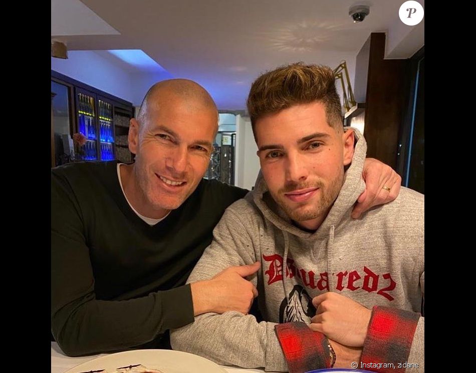 Zinedine Zidane A Souhaite Un Joyeux Anniversaire A Son Fils Luca Sur Instagram Le 13 Mai Le Jour De Ses 22 Ans Purepeople