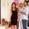 Laetitia Milot en famille fête l'anniversaire de sa fille Lyana le 14 mai 2020.
