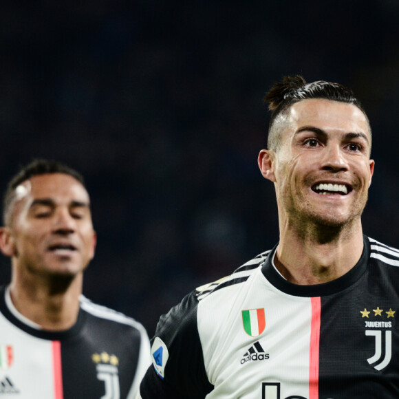 Cristiano Ronaldo lors du match de la juventus de Turin contre Parme Calcio à Turin le 19 janvier 2020.