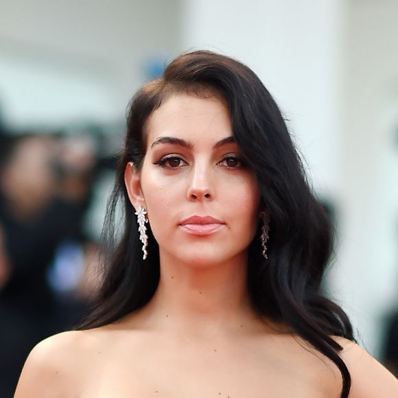Info - Georgina Rodriguez, compagne de Cristiano Ronaldo, a perdu son père - Georgina Rodriguez - Arrivées à la cérémonie d'ouverture du 75ème festival du film de Venise, la Mostra le 29 aout 2018.