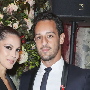 Iris Mittenaere (Miss France et Miss Univers 2016) et son compagnon Diego El Glaoui lors de la soirée de gala de la 18ème édition du "Dîner de la mode du Sidaction" au Pavillon Cambon Capucines - Potel et Chabot à Paris, France, le 23 janvier 2020. © Olivier Borde/Bestimage
