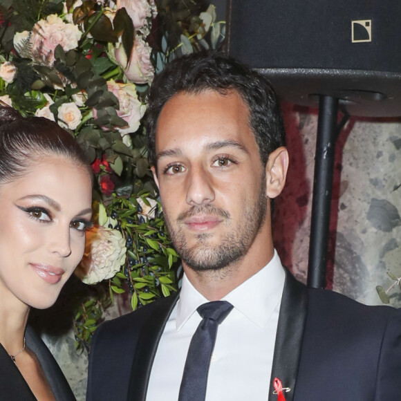 Iris Mittenaere (Miss France et Miss Univers 2016) et son compagnon Diego El Glaoui lors de la soirée de gala de la 18ème édition du "Dîner de la mode du Sidaction" au Pavillon Cambon Capucines - Potel et Chabot à Paris, France, le 23 janvier 2020. © Olivier Borde/Bestimage