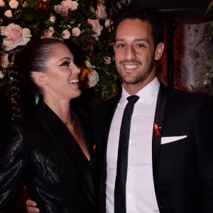 Iris Mittenaere (Miss France et Miss Univers 2016) et son compagnon Diego El Glaoui lors de la soirée de gala de la 18ème édition du "Dîner de la mode du Sidaction" au Pavillon Cambon Capucines - Potel et Chabot à Paris, France, le 23 janvier 2020. © Rachid Bellak/Bestimage