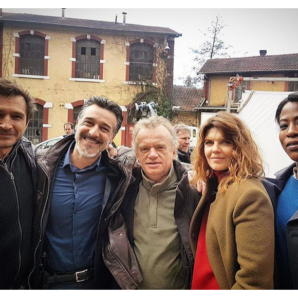 Casting de Tandem en tournage - Instagram, 16 mars 2018