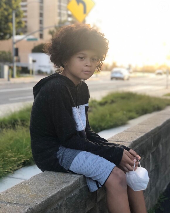 Shad Gaspard a partagé cette photo de son fils sur Instagram, le 7 mai 2020