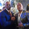 Shad Gaspard avec The Rock. Instagram, mai 2020