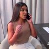 Kim Kardashian s'occupe d'un prisonnier dans le couloir de la mort lors du tournage d'une publicité dans le nouvel épisode "Keeping Up With The Kardashians". Le 23 avril 2020.