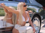 Kim Kardashian en culotte et pièces de cuir, son improbable tenue de confinement
