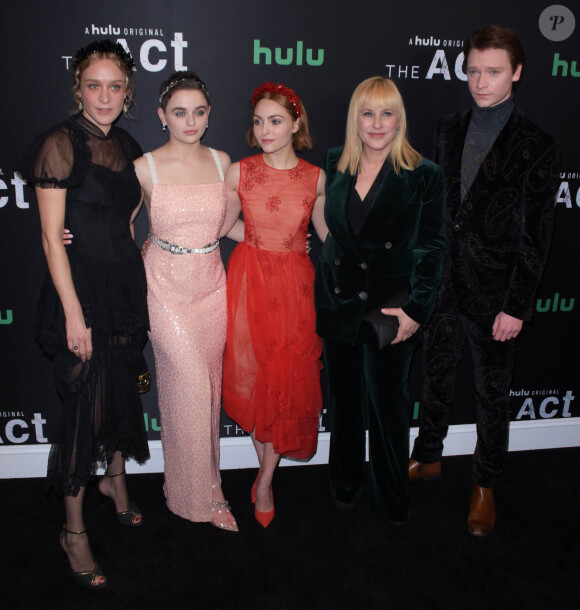 Chloe Sevigny, Joey King, AnnaSophia Robb, Patricia Arquette and Calum Worthy - Première du film "The Act" à New York. Le 14 mars 2019