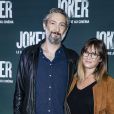 Vincent Desagnat et sa compagne Mathilde - Avant-première du film "Joker" au cinéma UGC Normandie à Paris, le 23 septembre 2019. © Olivier Borde/Bestimage