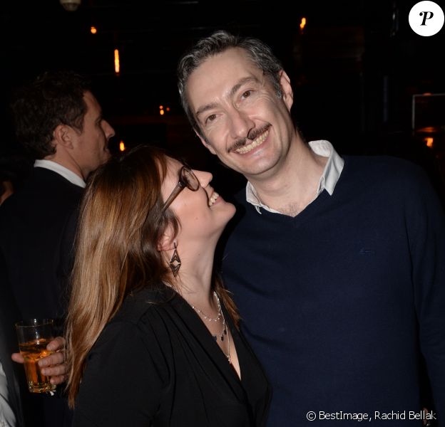 Exclusif - Vincent Desagnat et sa compagne Mathilde - 40ème anniversaire de Arnaud Ducret à la Gioia à Paris le 9 décembre 2018 © Rachid Bellak/Bestimage