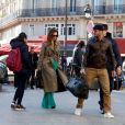 Victoria Beckham et son mari David ont quitté leur hôtel à Paris, pour se rendre à la Gare du Nord pour prendre l'Eurostar. Le 18 janvier 2020