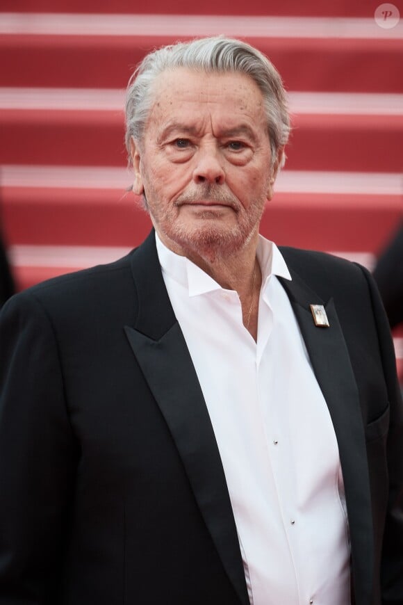 Alain Delon - Première du film "Une vie cachée" lors du 72e Festival International du Film de Cannes, France, le 19 mai 2019.