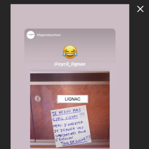 Cyril Lignac découvre que son homonyme est embêté par ses fans - Instagram, 29 mai 2020