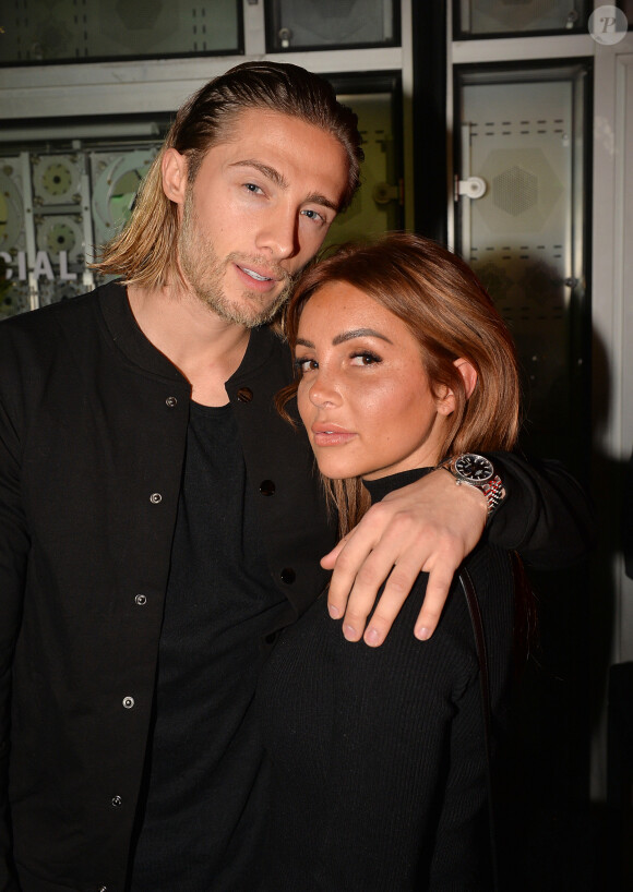 Fidji et Dylan (La bataille des couples 2) - Soirée de lancement BoohooMan x Dadju à Paris, le 29 octobre 2019. © Veeren Ramsamy-Christophe Clovis/Bestimage