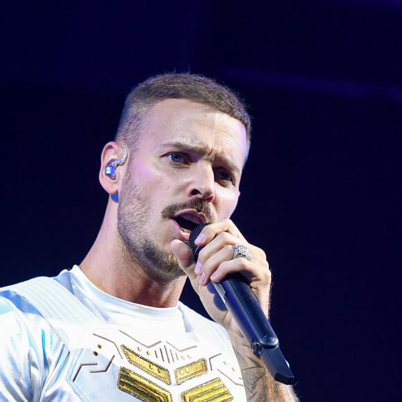 M Pokora en concert au Palais Nikaia à Nice dans le cadre de sa tournée Pyramide Tour le 15 novembre 2019. © Lionel Urman / Bestimage