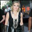 Hilary Duff sur le tournage de Gossip Girl à New York le 2 septembre 2009
