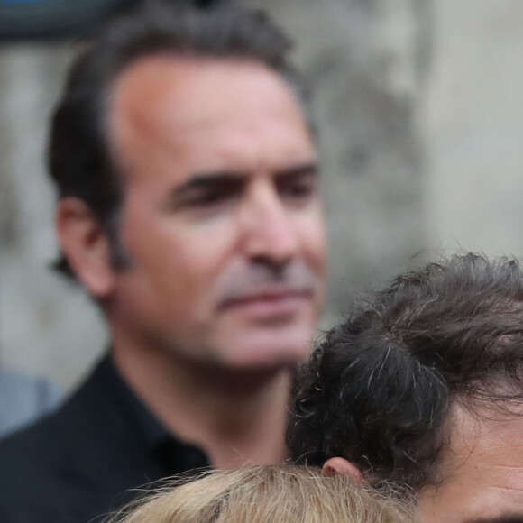 Joëlle Bercot (femme de Guy Bedos), Nicolas Bedos et sa soeur Victoria Bedos - Sorties - Hommage à Guy Bedos en l'église de Saint-Germain-des-Prés à Paris le 4 juin 2020.