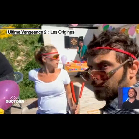 "Quotidien" a diffusé la bande-annonce du film "Ultime vengeance 2" réalisé par Pio Marmaï pendant le confinement. Sa compagne, la danseuse de l'Opéra de Paris Charlotte Ranson, y apparaît enceinte de leur premier enfant.