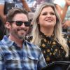 Brandon Blackstock et sa femme Kelly Clarkson - Simon Cowell reçoit son étoile sur le Walk Of Fame à Hollywood, le 22 août 2018.