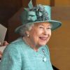La reine Elisabeth II d'Angleterre assiste à une cérémonie militaire célébrant son anniversaire au château de Windsor dans le Bershire, le 13 juin 2020.