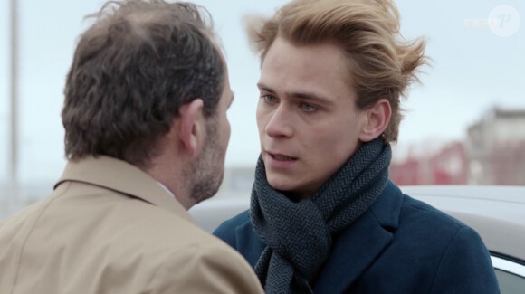 Hector Langevin dans la série "Demain nous appartient", diffusée sur TF1.