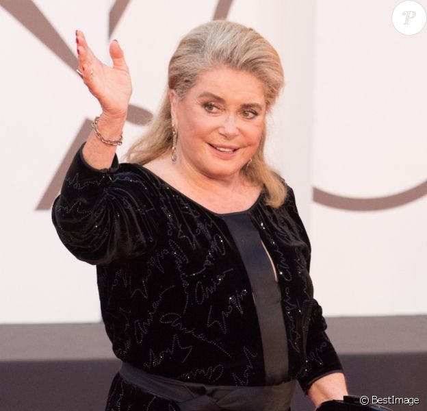 Catherine Deneuve - Red Carpet du film "Joker" lors du 76ème festival du film de Venise, la Mostra à Venise le 31 Août 2019.