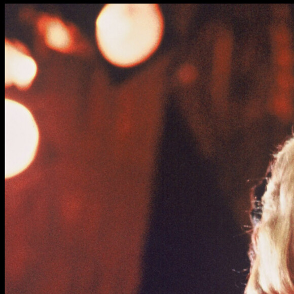 Catherine Deneuve et Serge Gainsbourg au premier anniversaire de Canal Plus en 1985 à Paris.