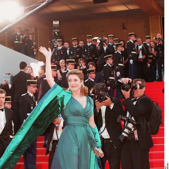 Catherine Deneuve au Festival de Cannes en 1997.