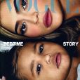 Kylie Jenner et sa fille Stormi en couverture du nouveau numéro de l'édition tchéquoslovaque du magazine  Vogue . Photo par les frères Alessandro et Luca Morelli.