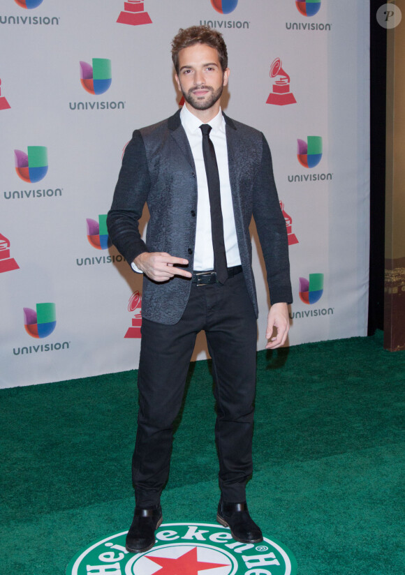 Pablo Alboran lors de la soirée annuelle des "Latin Grammy Awards" au MGM Grand Garden Arena à Las Vegas, le 20 novembre 2014.