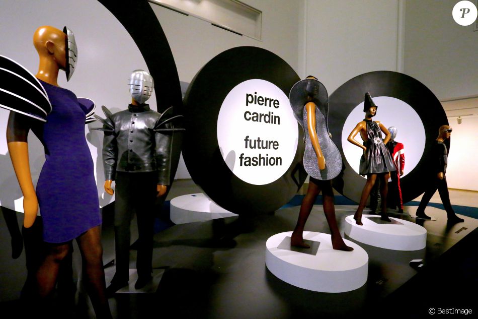 Le Brooklyn Museum de New York organise à partir de cet été une grande rétrospective de l'oeuvre du couturier français Pierre Cardin, qui insistera sur son caractère avant-gardiste et son influence au-delà de la mode. New York, le 17 juillet 2019. © Charles Guerin/Bestimage