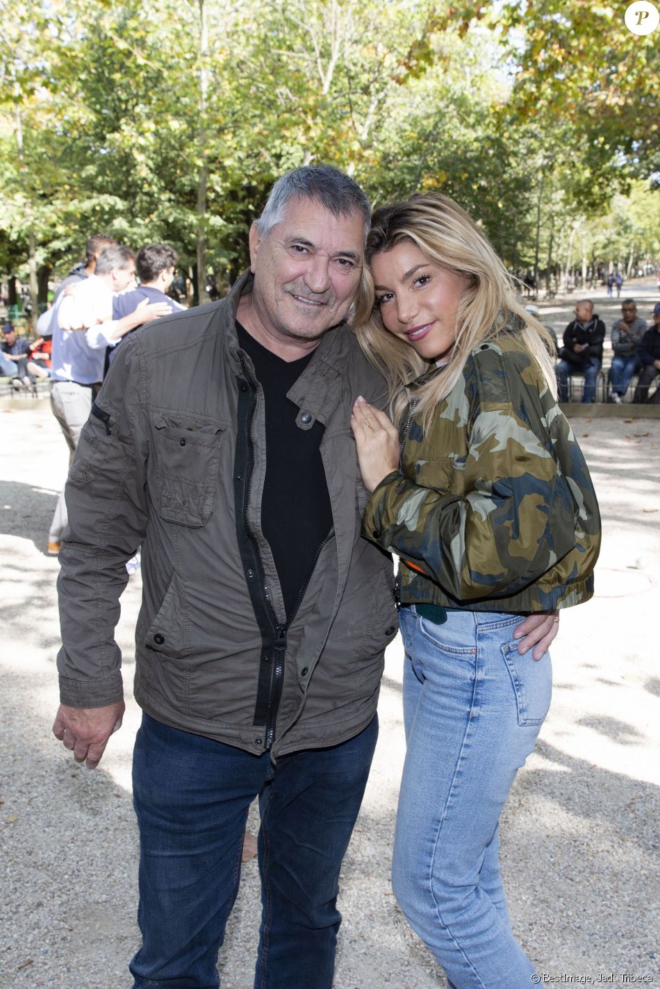 Exclusif - Jean-Marie Bigard et sa femme Lola Marois - Trophée des personnalités au profit de l&#039;association &quot;Make a Wish&quot; au jardin du Luxembourg à Paris le 18 septembre 2019. La fondation Make-A-Wish est une association dont le but est d&#039;exaucer le voeu d&#039;enfant © Jack Tribeca/Bestimage