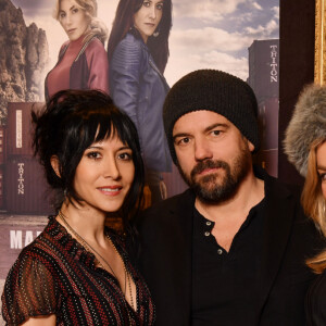 Exclusif - Fabienne Carat, Stéphane Hénon et Lola Marois-Bigard - L'équipe de la série télévisée "Plus belle la vie" organise une projection en avant-première du prime "Secrets" au cinéma "Le Chambord" à Marseille le 8 janvier 2019, et diffusée sur France 3 le 15 janvier 2019.© Bruno Bebert/Bestimage