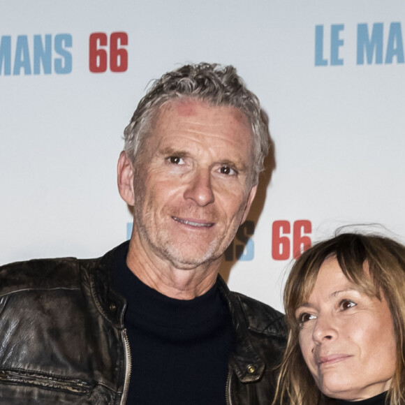 Denis Brogniart et sa femme Hortense à l'avant-première du film " Le Mans" au cinéma Gaumont Champs-Élysées à Paris, France, le 6 octobre 2019. © Olivier Borde/Bestimage