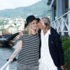Emmanuelle Seigner et Joel Schumacher au 11eme Festival du film "Ischia Global Film Music Fest" a Ischia en Italie le 13 juillet 2013.