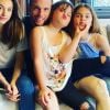 Norbert Tarayre avec ses filles, le 1er mai 2020, sur Instagram
