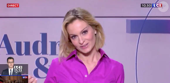 Audrey Crespo-Mara a fait ses adieux à son émission "Audrey & Co", le 26 juin 2020 sur LCI.