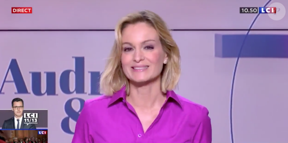 Audrey Crespo-Mara a fait ses adieux à son émission "Audrey & Co", le 26 juin 2020 sur LCI.