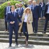 Le Président de la République Emmanuel Macron et sa femme la Première Dame Brigitte Macron sont allés voter à la Mairie du Touquet-Paris-Plage lors du second tour des élections municipales, le 28 juin 2020. © Eliot Blondet/Pool/Bestimage